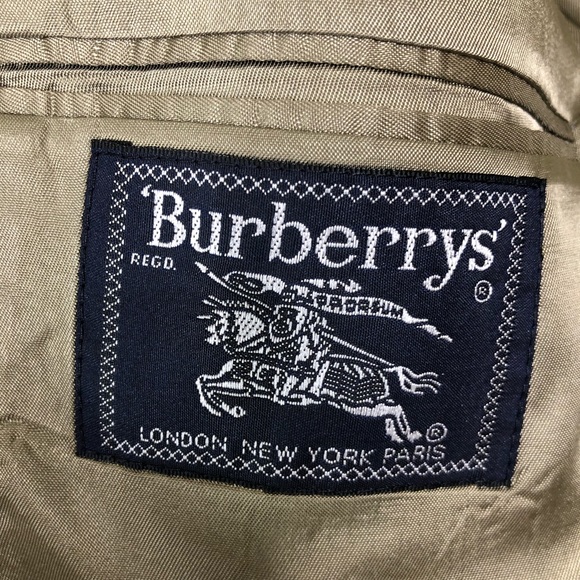 Burberry Vintage Men Sport Coat Blazer Suit - Picture 4 of 7